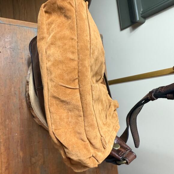 Patricia Nash VINTAGE Camila Leather Crossbody Shoulder-Bag Boho Rustic - Picture 9 of 12